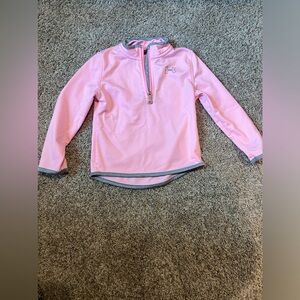 Girls toddler Under Armour Pink 1/4 Zip 4T